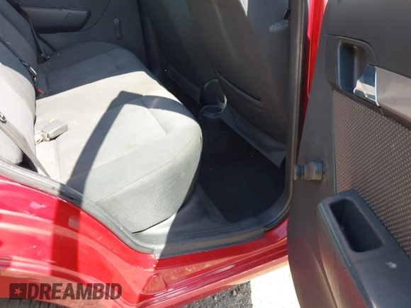 2010 Chevrolet Aveo 1LT with VIN KL1TD5DE2AB066437, listed as a IAAI auction lot 42100026 with 155,333 mi miles and . Bid and sale history available at DreamBid. Image 8.