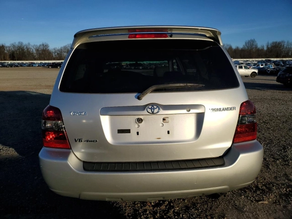 2007 Toyota Highlander w/3rd Row with VIN JTEEP21A070231975, listed as a Copart auction lot 48429795 with 172,067 mi miles and Salvage Title. Bid and sale history available at carsss.com. Image 6.