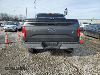 2017 Ford F-150 XL with VIN 1FTEW1EG4HFB90149, listed as a Copart auction lot 42820525 with 110,960 mi miles and Salvage Title. Bid and sale history available at carsss.com. Image 6.