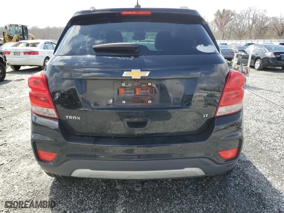 2020 Chevrolet Trax LT with VIN 3GNCJLSB4LL221075, listed as a Copart auction lot 47537535 with 95,036 mi miles and Salvage Title. Bid and sale history available at carsss.com. Image 6.