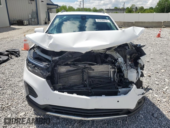 2023 Chevrolet Equinox LT with VIN 3GNAXUEG0PS141237, listed as a Copart auction lot 57030815 with 39,960 mi miles and Salvage title. Bid and sale history available at DreamBid. Image 5.