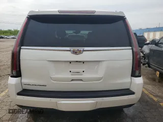 2015 Cadillac Escalade Premium z VIN 1GYS4NKJ5FR525280, wystawiony jako Copart lot #57763035 z przebiegiem Nie podano mil oraz Czysty tytuł • Clean title. Historia ofert i sprzedaży dostępna na DreamBid. Obrazek 6.