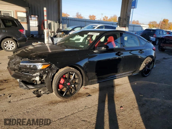 2023 Honda Civic Type R z VIN JHMFL5G4XPX001986, wystawiony jako Copart lot #75780523 z przebiegiem 1693 mil mil oraz . Historia ofert i sprzedaży dostępna na DreamBid. Obrazek 1.