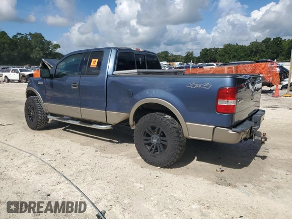 2004 Ford F-150 XLT with VIN 1FTPX14574NB65025, listed as a Copart auction lot 64567655 with 293,376 mi miles and Salvage title. Bid and sale history available at DreamBid. Image 2.