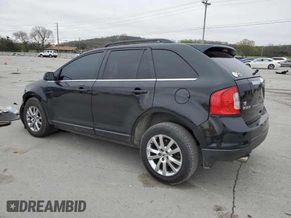 2012 Ford Edge Limited with VIN 2FMDK3KCXCBA48141, listed as a Copart auction lot 50971205 with 194,518 mi miles and Salvage Title. Bid and sale history available at carsss.com. Image 2.