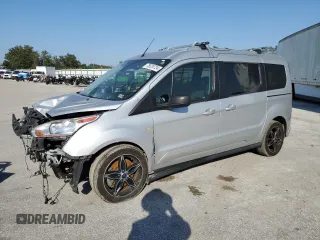 2018 Ford Transit Connect XLT with VIN NM0GS9F78J1365522, listed as a Copart auction lot 75529724 with 65,939 mi miles and Salvage title. Bid and sale history available at DreamBid. Image 1.