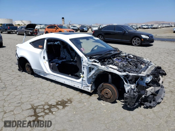 2015 Lexus RC F with VIN JTHHP5BC7F5002390, listed as a Copart auction lot 62698345 with 57,343 mi miles and Salvage title. Bid and sale history available at DreamBid. Image 4.