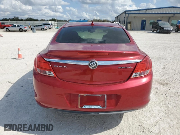 2013 Buick Regal with VIN 2G4GR5ER2D9164219, listed as a Copart auction lot 43731335 with 85,444 mi miles and Salvage Title. Bid and sale history available at carsss.com. Image 6.