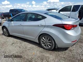 2015 Hyundai Elantra SE with VIN 5NPDH4AE8FH639606, listed as a Copart auction lot 55970335 with 87,714 mi miles and Salvage title. Bid and sale history available at DreamBid. Image 2.