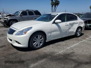 2012 Infiniti G25 Journey with VIN JN1DV6AP6CM810251, listed as a Copart auction lot 58540655 with 134,772 mi miles and Salvage title. Bid and sale history available at DreamBid. Image 1.