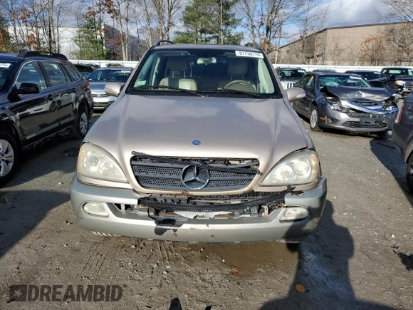 2002 Mercedes-Benz M-Class with VIN 4JGAB54E12A313438, listed as a Copart auction lot 81730174 with 178,470 mi miles and Clean Title. Bid and sale history available at carsss.com. Image 5.