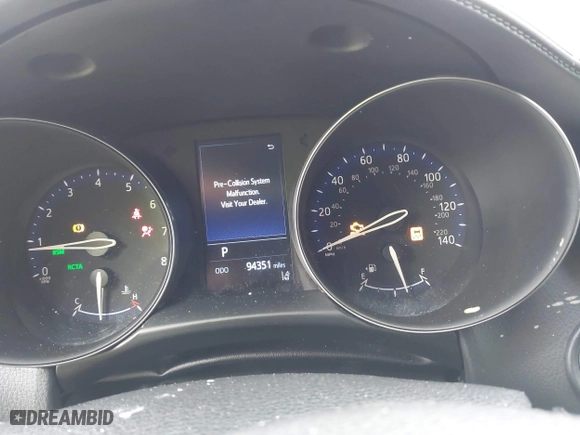 2019 Toyota C-HR XLE with VIN NMTKHMBX2KR094898, listed as a IAAI auction lot 41940883 with 94,351 mi miles. Bid and sale history available at carsss.com. Image 7.