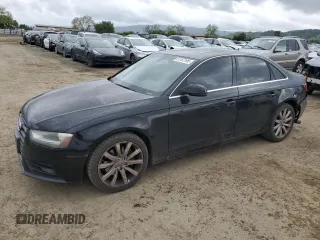 2013 Audi A4 Premium Plus z VIN WAUEFAFL9DA048637, wystawiony jako Copart lot #51157195 z przebiegiem 104 145 mil mil oraz Szkoda całkowita • Salvage title. Historia ofert i sprzedaży dostępna na DreamBid. Obrazek 1.