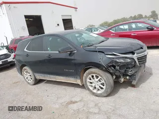 2024 Chevrolet Equinox LT with VIN 3GNAXUEG9RL244296, listed as a IAAI auction lot 42124390 with 36,135 mi miles and . Bid and sale history available at DreamBid. Image 13.