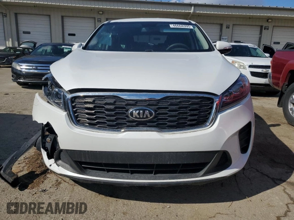 2020 Kia Sorento LX with VIN 5XYPGDA38LG655404, listed as a Copart auction lot 46668395 with 17,004 mi miles and Salvage Title. Bid and sale history available at carsss.com. Image 5.