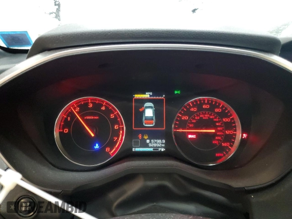 2019 Subaru Impreza Special Sports with VIN 4S3GKAJ67K1628474, listed as a Copart auction lot 88504965 with 92,892 mi miles and Salvage title. Bid and sale history available at DreamBid. Image 9.
