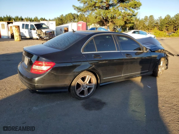 2011 Mercedes-Benz C-Class C 300 Sport with VIN WDDGF5EB0BF649615, listed as a Copart auction lot 81455114 with 164,060 mi miles and Salvage Title. Bid and sale history available at carsss.com. Image 3.