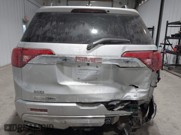 2018 GMC Acadia Denali with VIN 1GKKNXLS4JZ219108, listed as a IAAI auction lot 41617490 with 55,096 mi miles and . Bid and sale history available at DreamBid. Image 16.