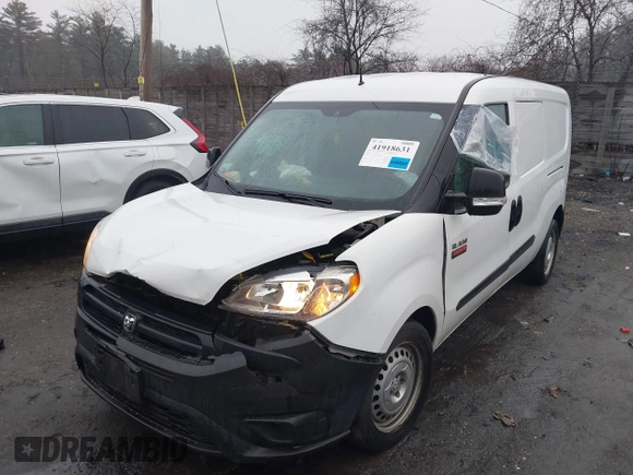 2017 Ram ProMaster City Cargo Tradesman with VIN ZFBERFAB9H6G65881, listed as a IAAI auction lot 41918631 with 54,899 mi miles and . Bid and sale history available at DreamBid. Image 17.