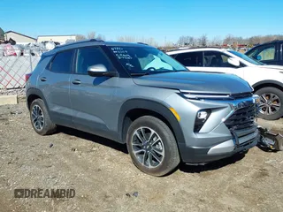 2024 Chevrolet TrailBlazer LT with VIN KL79MRSL4RB043603, listed as a IAAI auction lot 41812948 with 9,509 mi miles and . Bid and sale history available at DreamBid. Image 1.