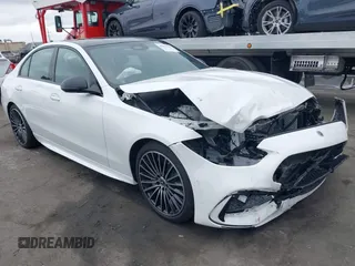 2024 Mercedes-Benz C 300 with VIN W1KAF4GB1RR225575, listed as a IAAI auction lot 40966585 with 3,538 mi miles and . Bid and sale history available at DreamBid. Image 1.