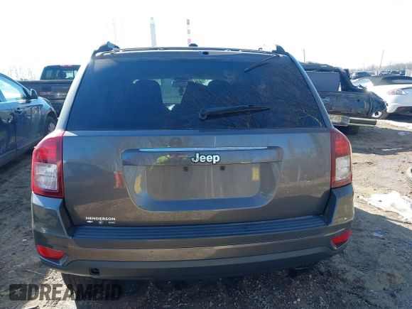 2017 Jeep Compass Sport with VIN 1C4NJCBB6HD132168, listed as a IAAI auction lot 41427644 with 97,000 mi miles and . Bid and sale history available at carsss.com. Image 16.