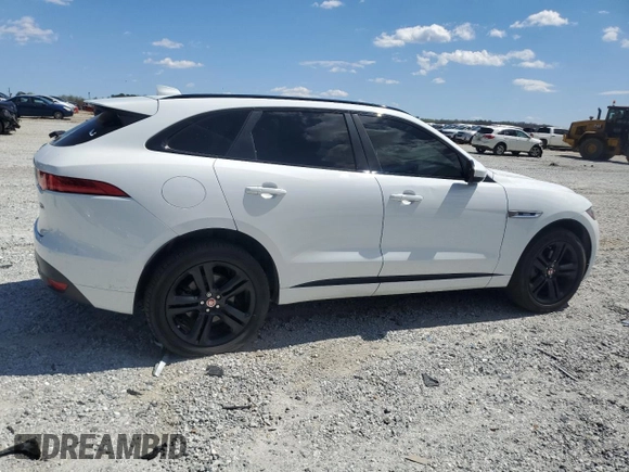 2019 Jaguar F-Pace 30t R-Sport with VIN SADCL2GX6KA396147, listed as a Copart auction lot 50324265 with 125,626 mi miles and Clean title. Bid and sale history available at DreamBid. Image 3.