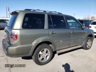 2008 Honda Pilot EX-L with VIN 5FNYF18528B027530, listed as a Copart auction lot 80157604 with 197,910 mi miles and Salvage Title. Bid and sale history available at DreamBid. Image 3.