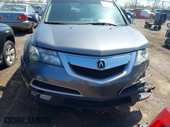 2012 Acura MDX Tech Pkg with VIN 2HNYD2H35CH538849, listed as a IAAI auction lot 42052860 with 173,052 mi miles. Bid and sale history available at carsss.com. Image 13.