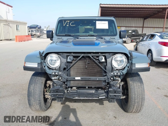 2024 Jeep Wrangler Rubicon with VIN 1C4RJXR67RW149021, listed as a IAAI auction lot 42510809 with 10,722 mi miles and . Bid and sale history available at DreamBid. Image 12.