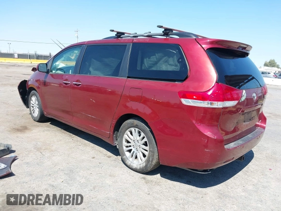 2012 Toyota Sienna XLE AAS with VIN 5TDYK3DC4CS270336, listed as a IAAI auction lot 42766727 with 111,058 mi miles and . Bid and sale history available at DreamBid. Image 3.