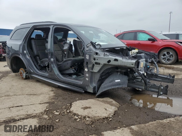 2024 Dodge Durango R/T Plus z VIN 1C4SDJCT5RC102950, wystawiony jako Copart lot #57061825 z przebiegiem Nie podano mil oraz Nie do naprawy • Non repairable. Historia ofert i sprzedaży dostępna na DreamBid. Obrazek 4.