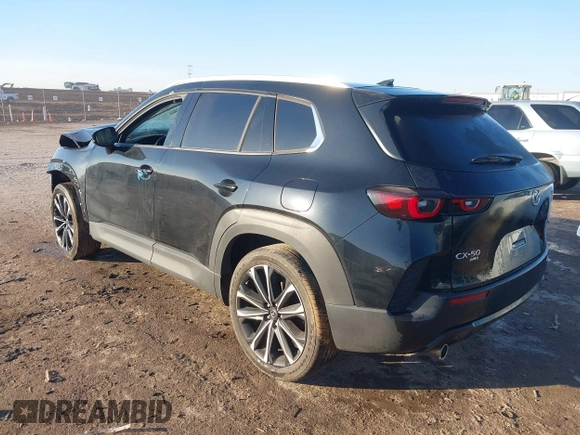 2023 Mazda CX-50 2.5 S Premium Plus Package with VIN 7MMVABEM0PN131758, listed as a IAAI auction lot 41289249 with 26,053 mi miles. Bid and sale history available at carsss.com. Image 3.