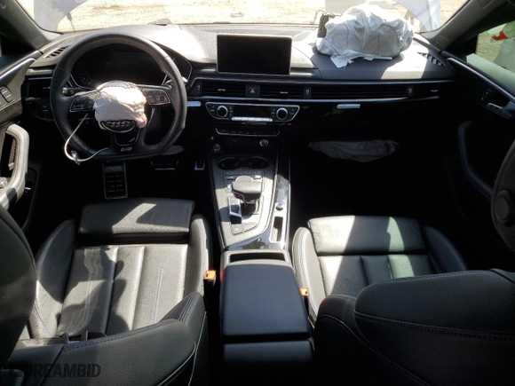 2019 Audi A5 Sportback Prestige with VIN WAUFNDF52KA076707, listed as a Copart auction lot 66768094 with NaN miles and Salvage Title. Bid and sale history available at carsss.com. Image 8.