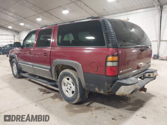 2004 Chevrolet Suburban LT z VIN 1GNFK16Z94J134187, wystawiony jako IAAI lot #41810015 z przebiegiem 262 667 mil mil oraz . Historia ofert i sprzedaży dostępna na DreamBid. Obrazek 3.
