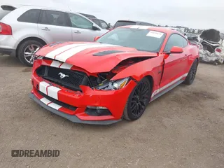 2017 Ford Mustang GT with VIN 1FA6P8CF6H5210482, listed as a IAAI auction lot 42030645 with Not Provided miles and . Bid and sale history available at carsss.com. Image 2.