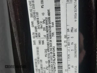 2020 Ford F-150 XL with VIN 1FTEW1CP3LFB61043, listed as a Copart auction lot 86164934 with 128,305 mi miles and Salvage Title. Bid and sale history available at carsss.com. Image 14.