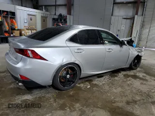 2015 Lexus IS 350 with VIN JTHCE1D25F5006984, listed as a Copart auction lot 58357905 with 117,688 mi miles and Clean title. Bid and sale history available at DreamBid. Image 3.