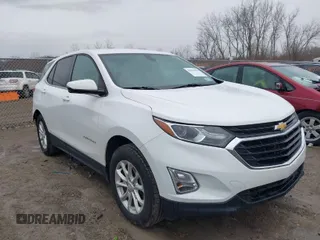2018 Chevrolet Equinox LT with VIN 2GNAXJEV3J6276442, listed as a IAAI auction lot 41890030 with 101,323 mi miles. Bid and sale history available at carsss.com. Image 1.
