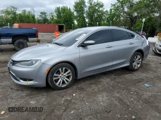 2015 Chrysler 200 Limited with VIN 1C3CCCAB0FN683937, listed as a Copart auction lot 56407055 with 107,889 mi miles and Salvage title. Bid and sale history available at DreamBid. Image 1.
