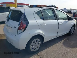 2016 Toyota Prius One with VIN JTDKDTB3XG1125307, listed as a IAAI auction lot 42030180 with 101,004 mi miles and . Bid and sale history available at DreamBid. Image 4.