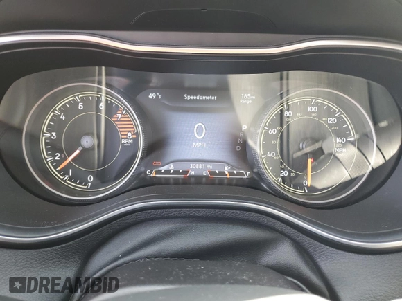 2021 Jeep Cherokee Limited with VIN 1C4PJMDXXMD184761, listed as a Copart auction lot 50923415 with 30,881 mi miles and Salvage title. Bid and sale history available at DreamBid. Image 9.