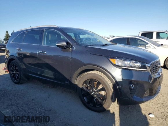 2020 Kia Sorento EX with VIN 5XYPHDA50LG708630, listed as a Copart auction lot 46624025 with 47,993 mi miles and Salvage Title. Bid and sale history available at DreamBid. Image 4.
