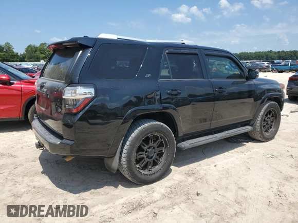 2017 Toyota 4Runner SR5 with VIN JTEZU5JR7H5161686, listed as a Copart auction lot 62565725 with 68,043 mi miles and Salvage title. Bid and sale history available at DreamBid. Image 3.