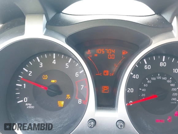 2011 Nissan Juke SL with VIN JN8AF5MV6BT015680, listed as a IAAI auction lot 42059259 with 105,704 mi miles. Bid and sale history available at carsss.com. Image 7.