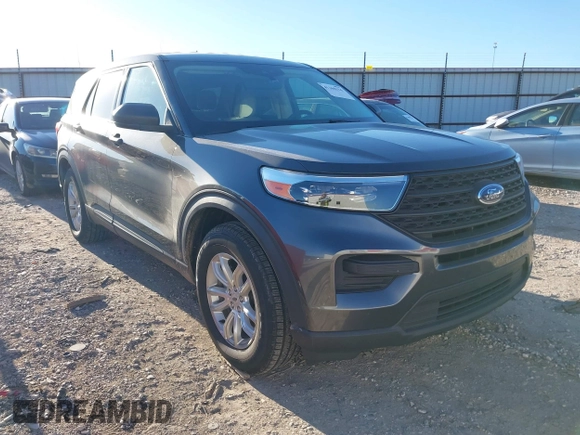 2020 Ford Explorer with VIN 1FMSK8BH4LGB30956, listed as a IAAI auction lot 41360316 with 74,609 mi miles. Bid and sale history available at carsss.com. Image 1.