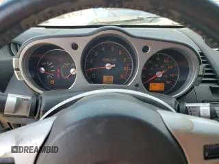 2007 Nissan 350Z with VIN JN1BZ34D97M504887, listed as a Copart auction lot 77140104 with 115,128 mi miles and Salvage Title. Bid and sale history available at DreamBid. Image 9.
