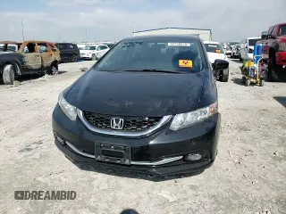 2015 Honda Civic EX-L with VIN 19XFB2F93FE094400, listed as a Copart auction lot 52739475 with 92,108 mi miles and Salvage Title. Bid and sale history available at carsss.com. Image 11.