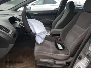 2010 Honda Civic LX with VIN 2HGFA1F57AH327476, listed as a Copart auction lot 45473805 with 202,052 mi miles and Salvage Title. Bid and sale history available at DreamBid. Image 7.
