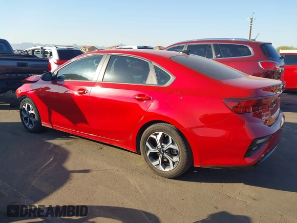 2021 Kia Forte FE with VIN 3KPF24AD9ME387707, listed as a IAAI auction lot 41020343 with 68,737 mi miles. Bid and sale history available at carsss.com. Image 3.
